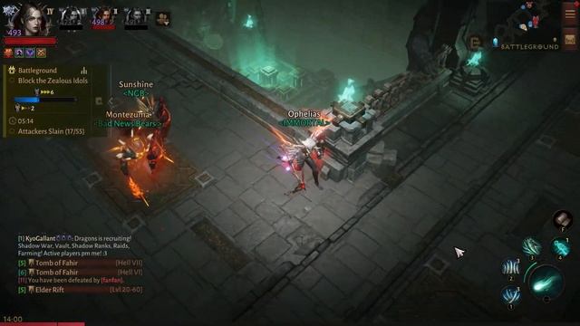 Diablo Immortal Necro PVP build. Doom and Gloom! смотреть онлайн