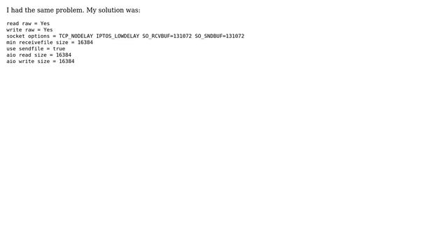 home file server using samba slow read and write speed (5 Solutions!!) смотреть онлайн