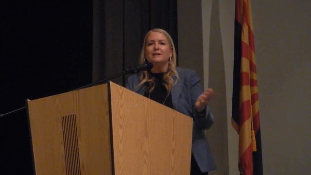 Erika Copeland intro at AJUSD forum смотреть онлайн