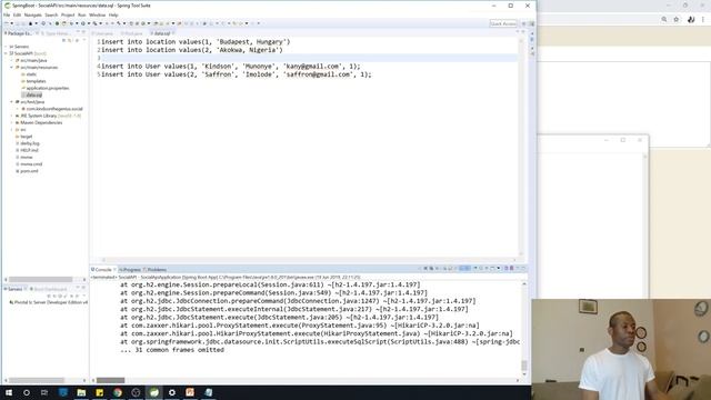 Spring Boot Tutorial 28 - Using data sql to Initialize the Database смотреть онлайн