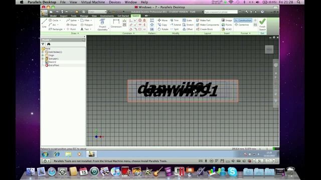 Autodesk AutoCAD Inventor Professional Suite 2011 for Mac OS X Snow Leopard смотреть онлайн