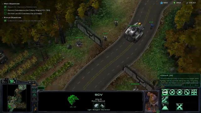 Starcraft 2: Wings of Liberty - Mission 4 [The Evacuation] смотреть онлайн