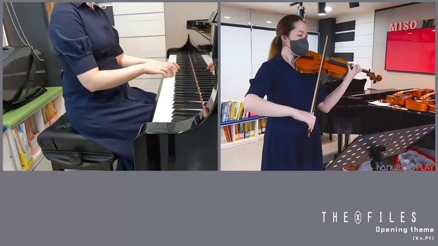 [늦깎이음악노트 Vn/Pf] The X files 미드 엑스파일 오프닝테마 (초보ver.) смотреть онлайн