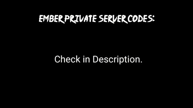 Ember(Mix) Private Server Code!P-3 Shindo Life • Roblox смотреть онлайн