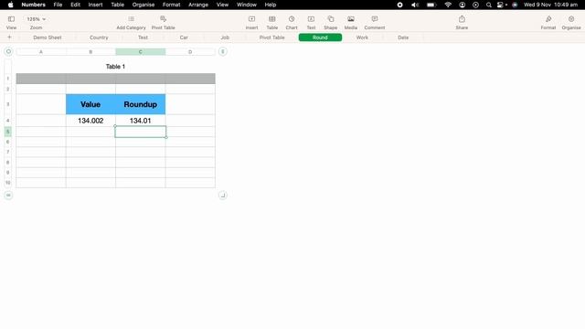 How to ROUNDUP in Numbers Spreadsheet смотреть онлайн