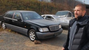 Где купить идеальный Mercedes S class W140? Конечно же в ЯПОНИИ!