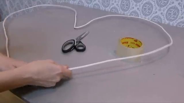 Способ изготовления: каркас из проволоки для сердца из воздушных шаров смотреть онлайн