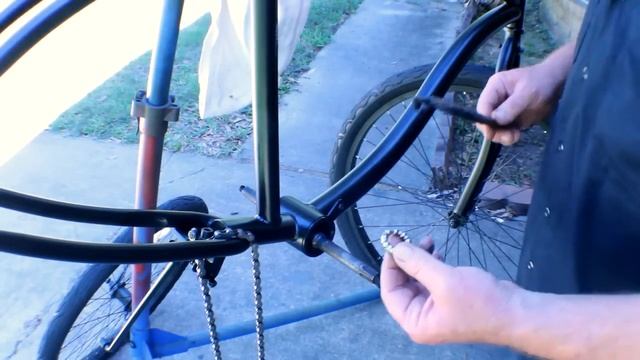 How To Build 4 Stroke Motorized Bicycle Part 2 - Install 3 Piece Crank & Motor Mount смотреть онлайн
