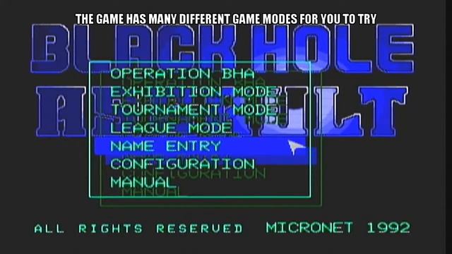 BlackHole Assault (MEGA-CD) смотреть онлайн