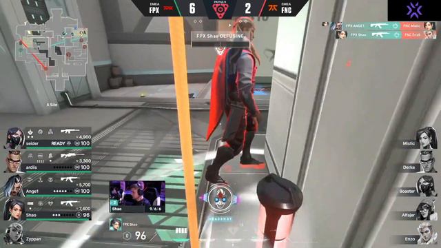 Fnatic vs FunPlusPhoenix - VCT Masters Copenhagen 2022 – Плей-офф День 5 Карта 1 смотреть онлайн