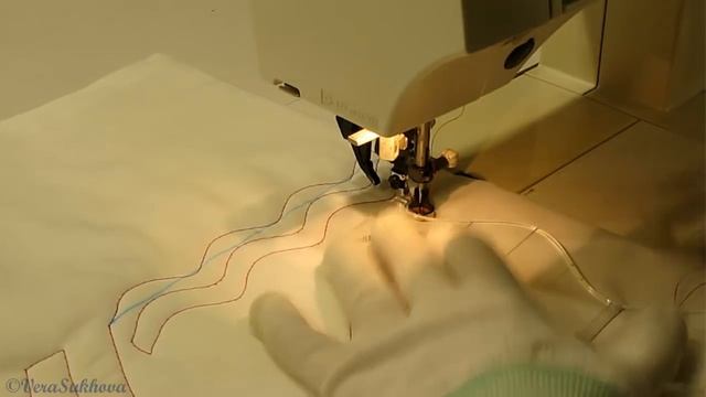 Стежка по линейке на бытовой машине возможна? Да! смотреть онлайн