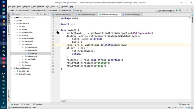 GoCloud Vultr builder pattern compute delete node смотреть онлайн