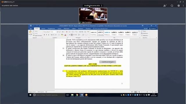 Consiglio Comunale di Chivasso del 28/06/2021 ore 20.15 смотреть онлайн