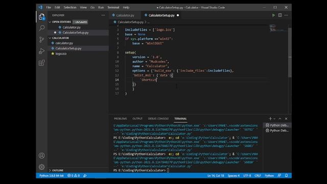 Calculator.py to .exe | How to Build Calculator App in Python | Project for Beginners | 3/3 смотреть онлайн