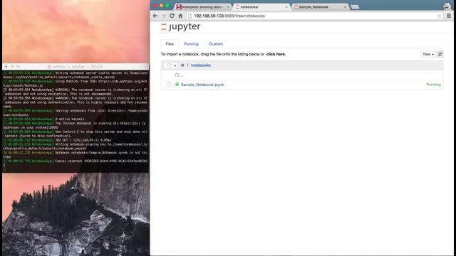 Anaconda Notebook - IPython 3 and Anaconda Sandbox with Docker смотреть онлайн