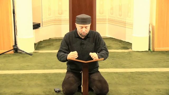 Фрагмент из проповеди имама селении Ругельда Аюба хаджи после утреннего намаза. смотреть онлайн