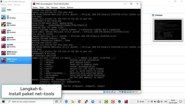 Instalasi Asterisk VoIP Server di Linux Debian 10 Virtual Box смотреть онлайн
