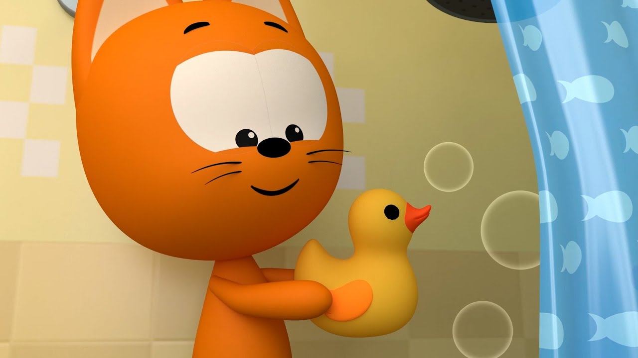 Попы мыть Бип-Бип и другие песенки Хиты - Котенок Котэ Большой сборник для малышей смотреть онлайн