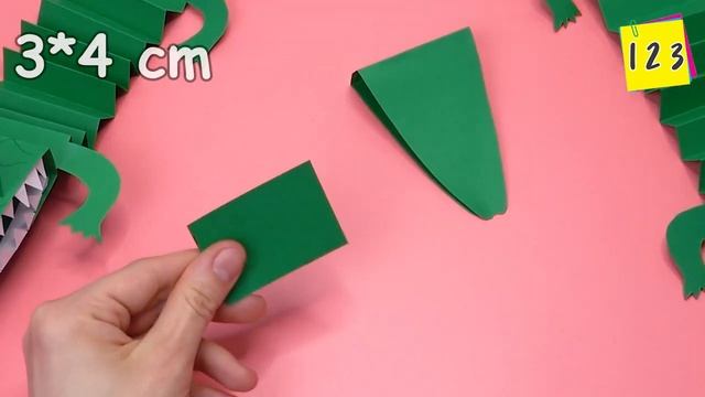 How To Make A Crocodile Paper - Moving Paper Toys - Paper Crafts Easy