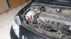 Установка защиты картера на TOYOTA Corolla 2007 1,4