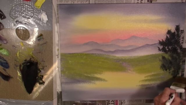FALL REFLECTIONS // Landscape Painting // With Yovette смотреть онлайн
