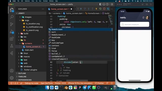 Belajar Slicing UI Jobify Flutter - PART 2 смотреть онлайн
