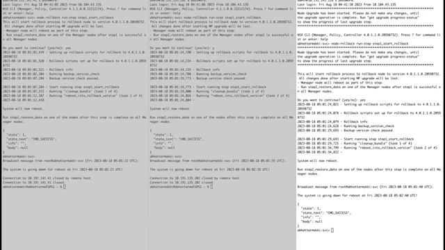 Upgrading NSX: NSX Manager Rollback смотреть онлайн