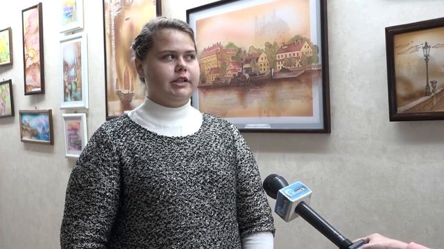"Разрисованная вуаль". Выставка работ Дарьи Цеван смотреть онлайн