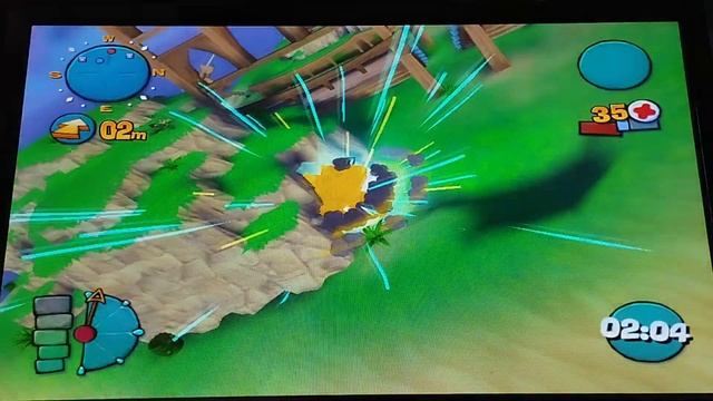 Последний режим игры - выживший! Worms 4 Mayhem смотреть онлайн
