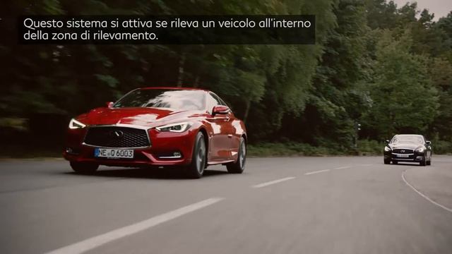 INFINITI Q60 - Sistema di assistenza su angolo cieco BSA смотреть онлайн