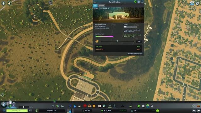 Santa Cruz the 100 units square city ep2! Cities Skylines modular grid-style city Natural Reserve! смотреть онлайн
