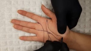 Хиромантия  ? Знаки богатства  на руке, ?ЧАСТЬ 3? линия жизни,  линия ума, линия сердца