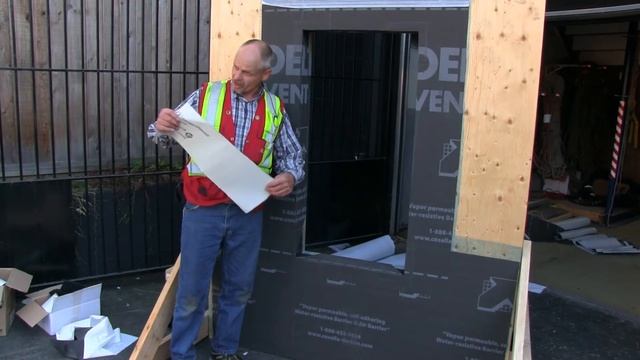 DELTA®-VENT SA - Window Installation Details #2 (long) смотреть онлайн