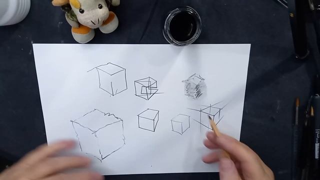 Городская зарисовка 01.12.2022 (2) Кому как зачем можно срисовывать фото? Техника графики Перо Лине смотреть онлайн