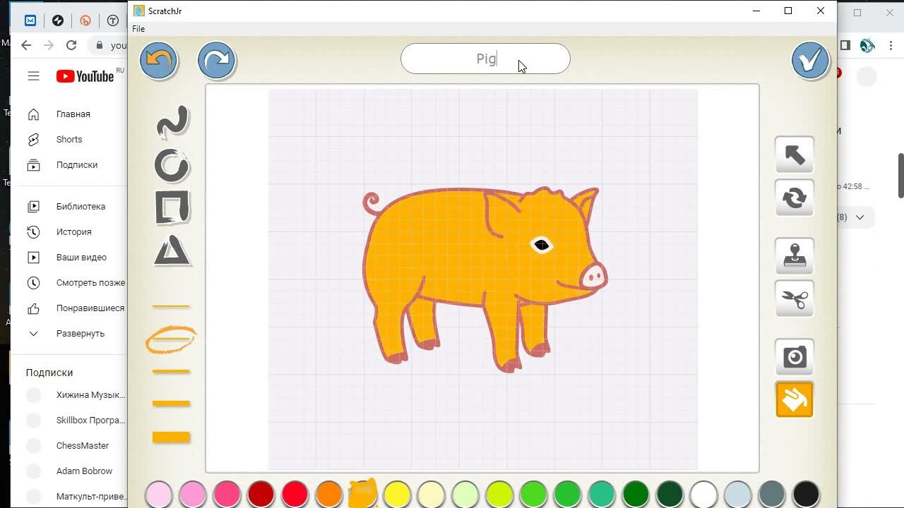 Как написать сценарий мультфильма чтобы реализовать в ScratchJr смотреть онлайн
