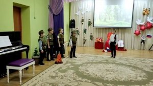 Сценка «На привале» в детском саду на День Победы