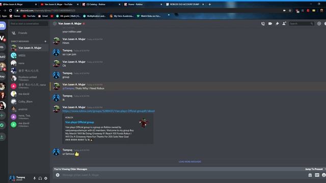 Roblox old account dump (all checked and some working) смотреть онлайн