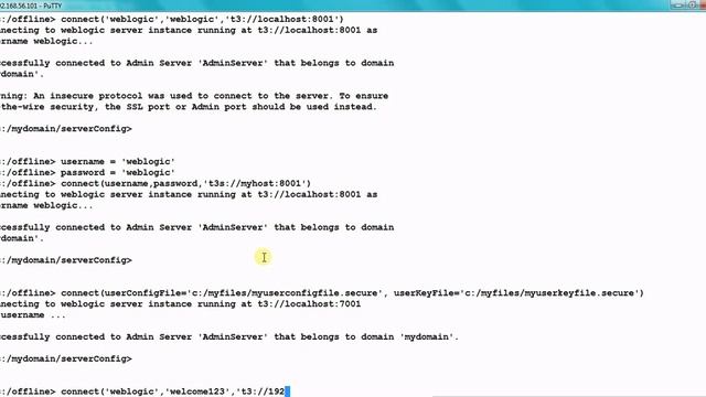 Oracle Weblogic Application Server Administration: Part 10 Introduction to WLST смотреть онлайн