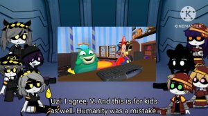 Murder Drone React Mario Reacts To Nintendo Memes 16 Ft Bloopkins! (@SMG4) GL2