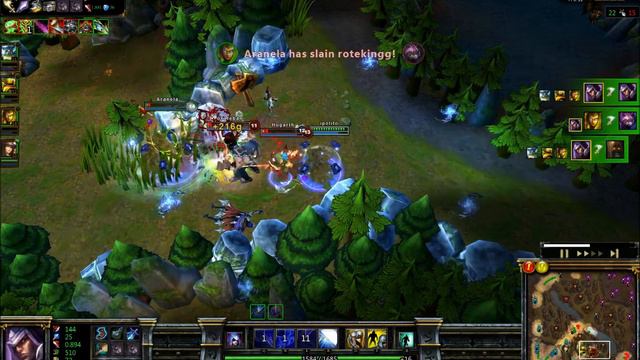 League of Legends Varus,Blitzcrank,Talon & Cassiopeia смотреть онлайн