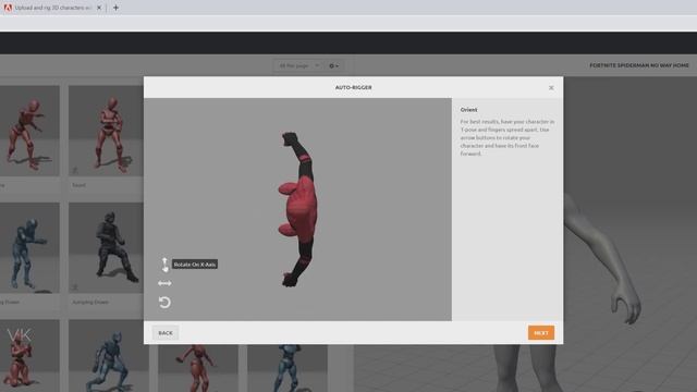 How to Rig 3D Model in Mixamo with texture from obj to fbx Blender смотреть онлайн