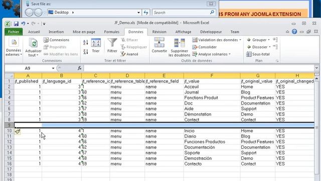 JFConnector Joomfish import export automation and integration extension смотреть онлайн
