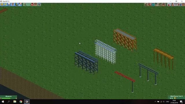 Git Gud at OpenRCT2 #4: Hiding supports - EDIT: Check video description for new version! смотреть онлайн