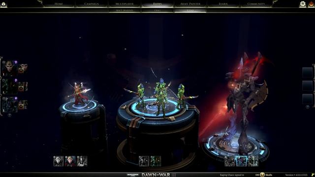 Dawn Of War 3 - Customize And Unlock Elite Choices