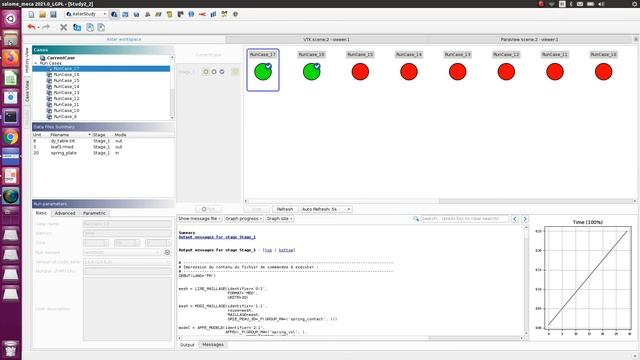 Extracting Results in Text and real time monitoring in Code_Aster смотреть онлайн