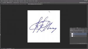 как вставить подпись фотошоп