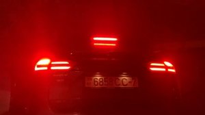Работа дополнительного фонаря на Geely Atlas