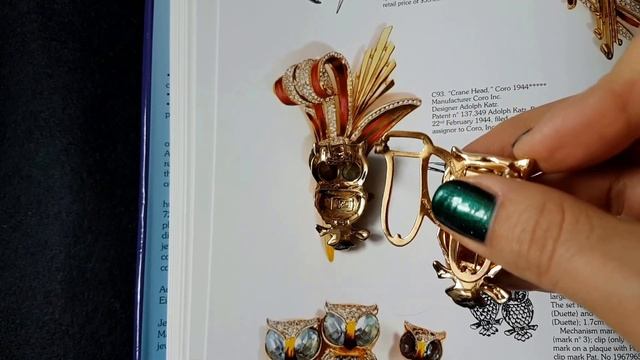 10. Винтажная бижутерия. Винтаж броши дуэты от Coro. Коллекция винтажных украшений. смотреть онлайн