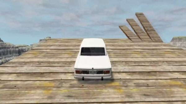 Realistic car crushes 1 Beamng drive