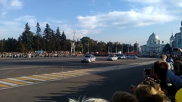 Выступление ДПС на дне города в Курске смотреть онлайн